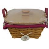 Longaberger 2005 Tinsel Basket with Box