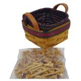 Longaberger 1999 Fathers Day Tee Basket