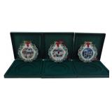 Longaberger 3 Collectors Club Ornaments