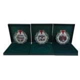 Longaberger 3 Collectors Club Ornaments