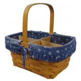 Longaberger 1993 Classic Spring Basket 11x8x11