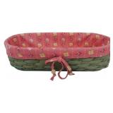 Longaberger 2006 Boutique Basket 4x14x7