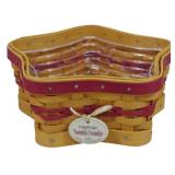 Longaberger 2001 Twinkle, Twinkle Basket 2.5x6"