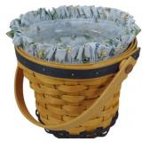 Longaberger 1999 Daisy Basket 6.5x7"