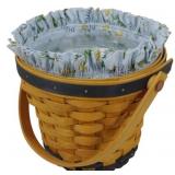 Longaberger 1999 Daisy Basket 6.5x7"