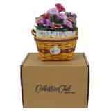 Longaberger 2007 Mini Petunia Basket with Box