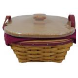 Longaberger 2005 Tinsel Basket with Box