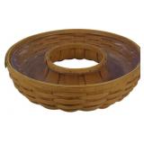 Longaberger 2002 Wreath Basket 4x14"
