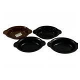 4 Fiesta Dishes 5.5 x 9.5