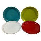 4 Fiesta 10.5" Bowl Plates