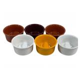 6 Fiesta Bowls 4"