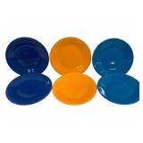 6 Fiesta 9" Plates