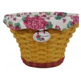 Longaberger 2002 May Series Geranium Basket