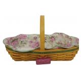 Longaberger 2001 May Series Peony Basket