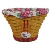 Longaberger 2002 May SeriesGeranium Basket