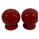 Pair Fiesta Salt & Pepper Shakers 3"