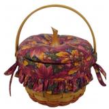 Longaberger 1997 Little Pumpkin Basket 6x6.5