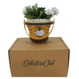Longaberger 2006 Mini Daisy Basket with Box