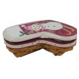 Longaberger 2014 Little Stocking Basket 3x7x5