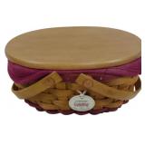 Longaberger 2004 Gumdrop Basket 4x7x6