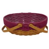 Longaberger 2002 Brownie Basket 4x12x10
