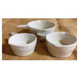 3 Longaberger Measuring Cups