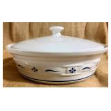 Longaberger Woven Traditions 2qt Casserole Dish