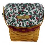 Longaberger 1998 Glad Tidings Basket 8x9x6