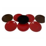 8 Fiesta 7.25" Plates