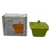 Fiesta Green Covered Box in box
