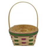 Longaberger 1999 Small Easter Basket 8x6"