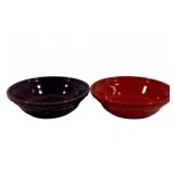 2 Fiesta Bowls 6.5"