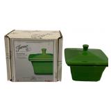 Fiesta Shamrock Covered Box in box