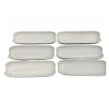 6 Pfaltzgraff Corn Dishes 9 x 3.25