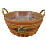 Longaberger 1999 Pinecone Basket 6x13"