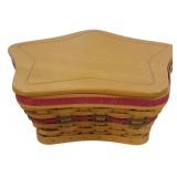 Longaberger 2001 Hostess Shining Star Basket