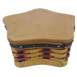 Longaberger 2004 Little Star Basket 3.5x8"