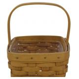 Longaberger 2003 Tarragon Basket 6x5x5