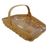 Longaberger 2005 Blossoms Basket 7x6x13