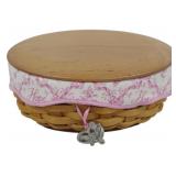 Longaberger 2003 Horizon of Hope Basket 2.5x5.5x4