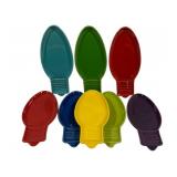 8 Fiesta Light Bulb Plates 5 x 10.5