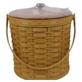 Longaberger 2003 Ice Bucket Basket 10x9"