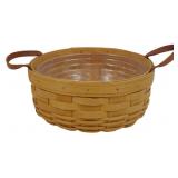 Longaberger 1998 Button Basket 4.5x10"