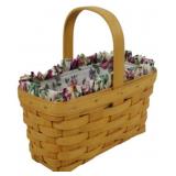 Longaberger 1998 Candle Basket 10x9x5