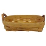 Longaberger 1998 Lavender Booking Basket 3x8x4