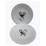 2 Fiesta 9" Plates