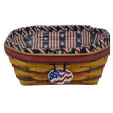 Longaberger 1999 Blue Ribbon Bread Basket