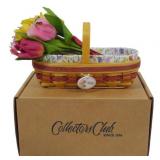 Longaberger 2008 Mini Tulip Basket with Box