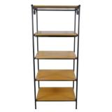 Longaberger 5 Tiered Shelf 38x15.5x10