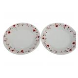 2 Fiesta Valentine 9" Plates